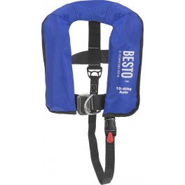 Kamizelka pneumatyczna dla dzieci Besto Inflatable 100 N - kolor niebieski