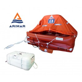 Tratwa ARIMAR ATLANTIC L ISO 9650-1A +24h z pojemnikiem